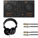 Pioneer DJ DDJ-FLX4 + Prodipe Pro 580 + cablu 2RCA