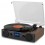 Audizio Tulsa Audio Centre with Record Player DAB+ Radio