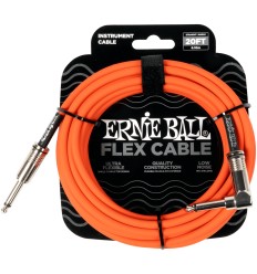 Ernie Ball 6467 Flexcable 6m Angle - Orange