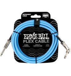 Ernie Ball 6464 Flexcable 3m Angle - Blue