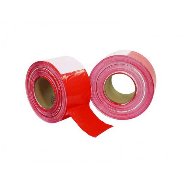 Eurolite PP barrier tape red/white