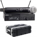 Shure SLXD24/SM58 + case 2U