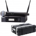 Shure GLXD24R+/BETA58 + case 2U
