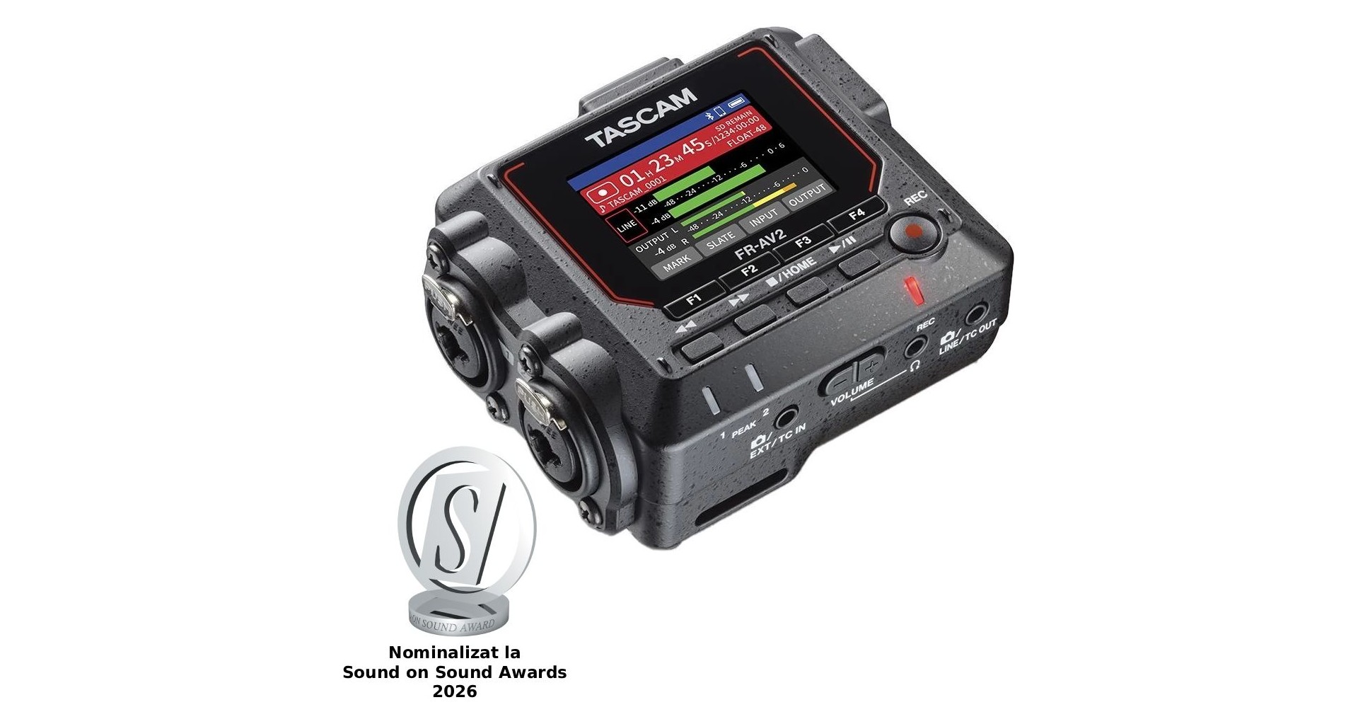 Tascam FR-AV2 Recorder digital portabil pentru camera video