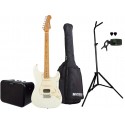 JET Guitars JS-400 OW HSS + Combo portabil si Accesorii