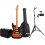 Pachete Zeedo Shop JET Guitars JS-300 SB SSS + Combo portabil si Accesorii