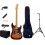 JET Guitars JS-300 SB SSS + amplificator si accesorii