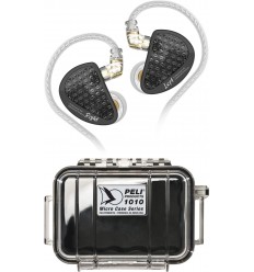 KZ AS16 Pro Black + Peli™ 1010 MicroCase Negru/Transparent