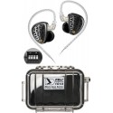 KZ Zenith + Peli™ 1010 MicroCase Negru/Transparent