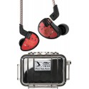 KZ AS10 Black + Peli™ 1010 MicroCase Negru/Transparent