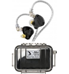 KZ ZS10 PRO X Black + Peli™ 1010 MicroCase Negru/Transparent