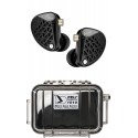 KZ AM16 Balanced Tuning + Peli™ 1010 MicroCase Negru/Transparent