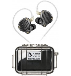 KZ PR3 + Peli™ 1010 MicroCase Negru/Transparent