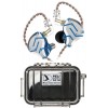 KZ ZS10 PRO Glare Blue + Peli™ 1010 MicroCase Negru/Transparent