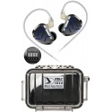 KZ ZAT + Peli™ 1010 MicroCase Negru/Transparent