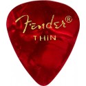 Fender Premium Celluloid 351 Shape Red Moto Thin