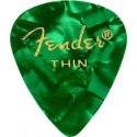 Fender Premium Celluloid 351 Shape Green Moto Thin