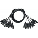 Pronomic Stage MX8/0-1,5 Sub-Multicore XLR 1.5m