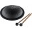 Meinl Mini Steel Tongue Drum 6" - Do Major/6 Note/440 Hz - Black - MSTD1BK