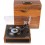 Fenton RP170L Record Player with Record Storage Case Wood