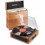 Fenton RP170L Record Player with Record Storage Case Wood