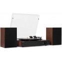 Audizio RP325W Record Player Set BT with 2 Speakers Wood