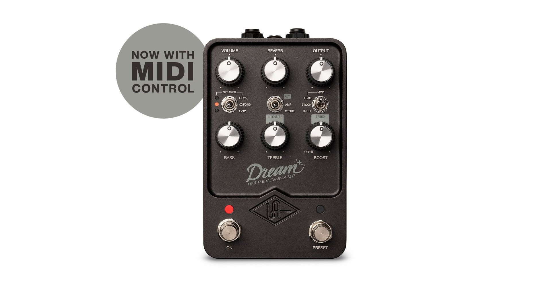 Universal Audio UAFX Dream 65 Reverb Amplifier Pedala emulare amp