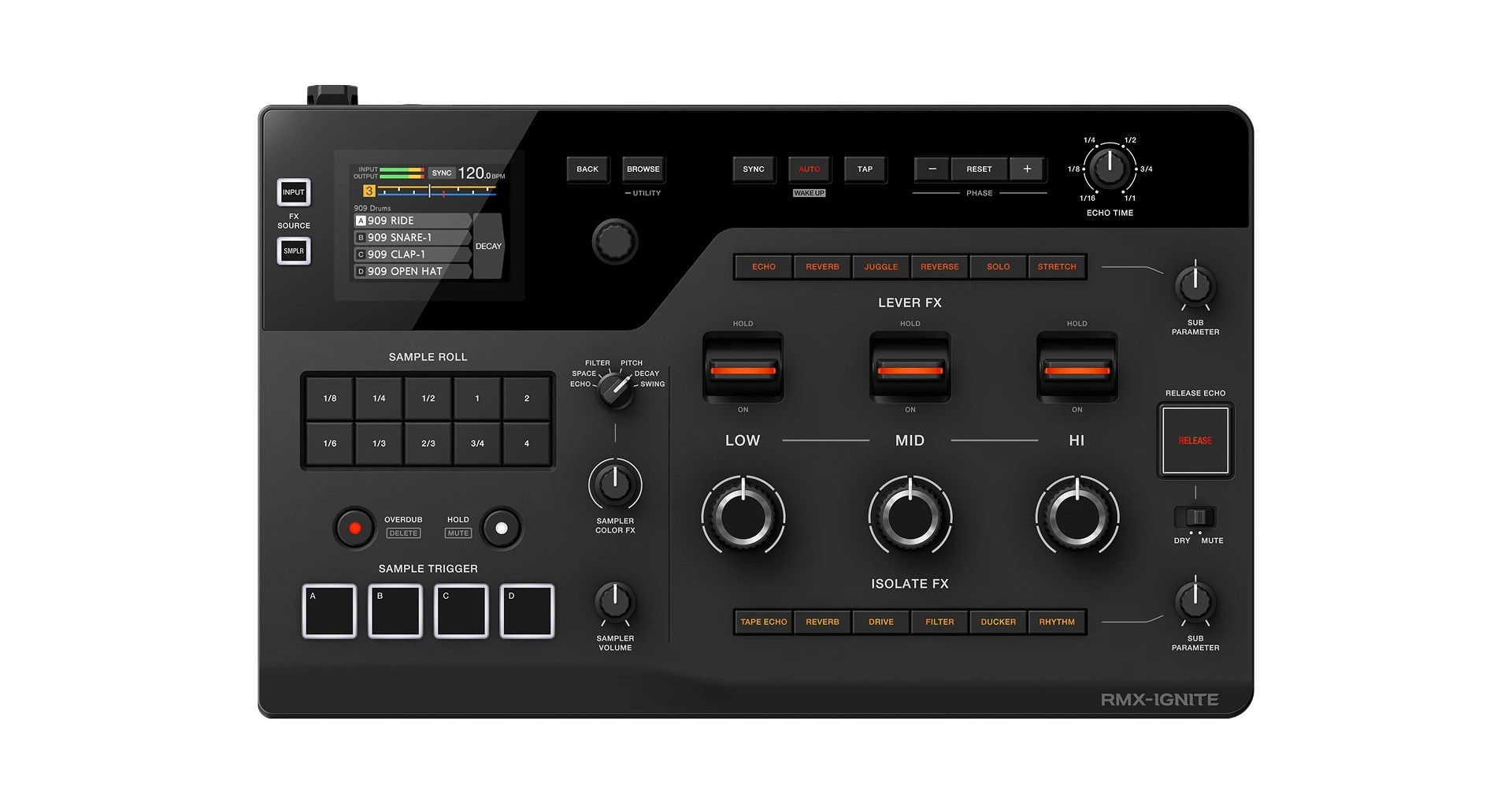 AlphaTheta RMX-IGNITE Procesor efecte DJ / Sampler - Zeedo Shop