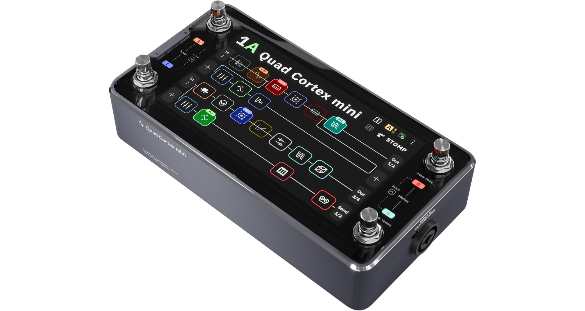 Neural DSP Quad Cortex mini Procesor/modeler flagship pentru