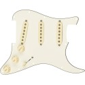 Fender Pre-Wired Strat Pickguard, Tex-Mex SSS, Parchment