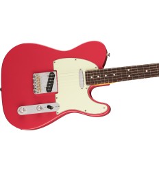 Fender American Professional Classic Telecaster RW Faded Dakota Red