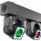 Beamz ShowBar GO Shine with 4 Moving Heads