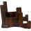Fender Deluxe Wooden 2-Tier Multi Stand