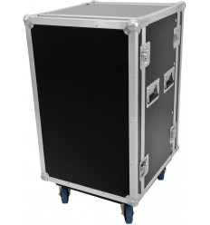 Roadinger Rack PRO 18U 45cm with wheels 18U 450 mm adancime