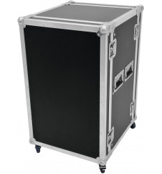 Roadinger Rack PRO 15U 45cm with wheels 15U 450 mm adancime