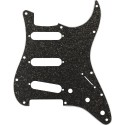 Fender Hybrid Glass/Glitter Stratocaster SSS Pickguard Dark Gray Sparkle