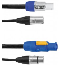 Eurolite Combi Cable DMX P-Con/3-pin XLR 1.5m
