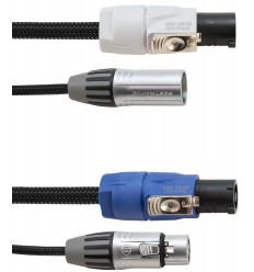 Eurolite Combi Cable DMX P-Con/3-pin XLR 3m