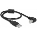 Delock USB 2.0 Type-A la Type-B Angled 0.5 m 84809