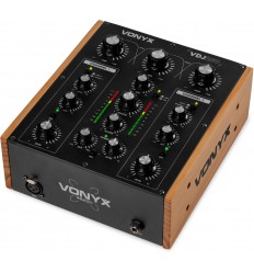 Vonyx VDJ250 2-Channel DJ Rotary Mixer