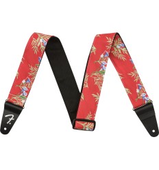Fender Hawaiian Strap, Red Floral