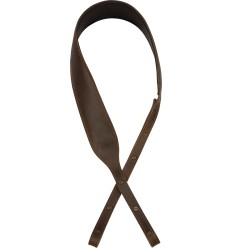 Fender Paramount Banjo Leather Strap, Brown