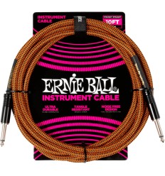 Ernie Ball 6468 Braided 3m - Pumpkin Pie