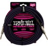 Ernie Ball 6397 Braided 7,6m - Purple/Black