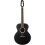 Flight PIXI BK Acoustic Travel Guitar