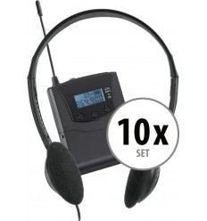 Pronomic Silent Guide V2 Economy Set cu 10 casti