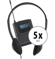 Pronomic Silent Guide Economy Set cu 5 Casti