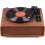 Audizio Laredo Premium Record Player Wood