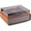 Audizio Laredo Premium Record Player Dark Brown