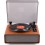Audizio Laredo Premium Record Player Dark Brown
